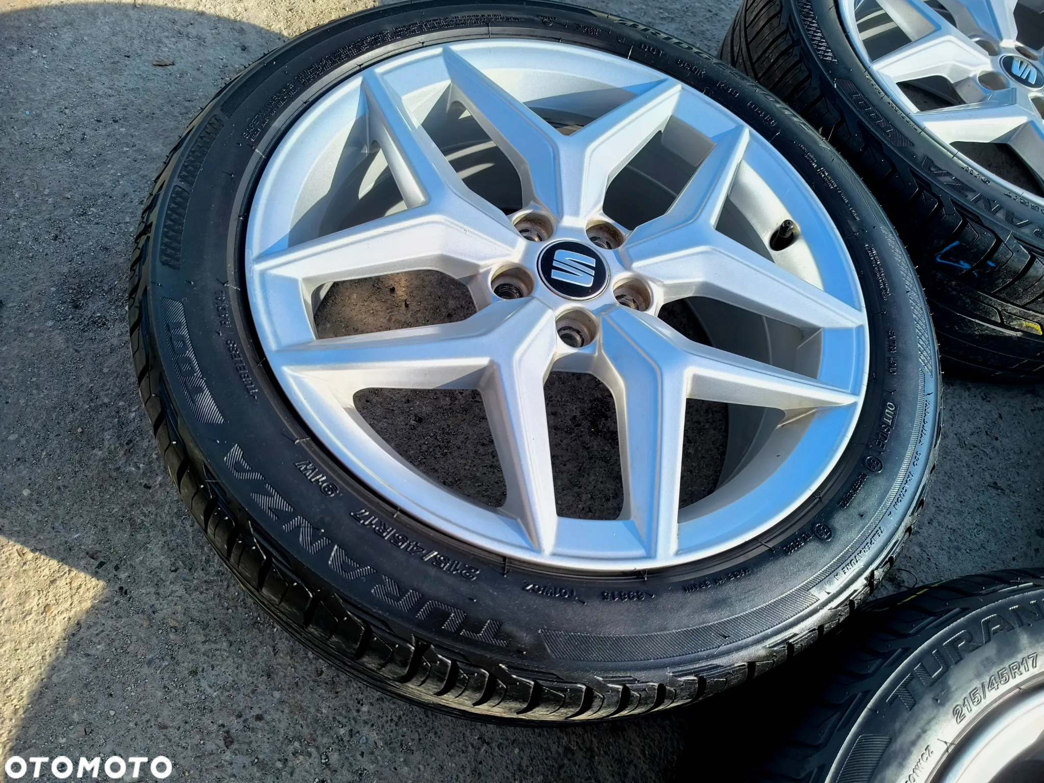 5x100 Alufelgi Felgi Aluminiowe 17 Koła Letnie Lato SEAT 6F0 6F IBIZA V 5 TOLEDO IV 4 SKODA FABIA IV 4 III 3 RAPID I II 2 VW POLO VI 6 V 5 POLO PLUS 6mm Legnica ALU-RAD 215/45 - 10