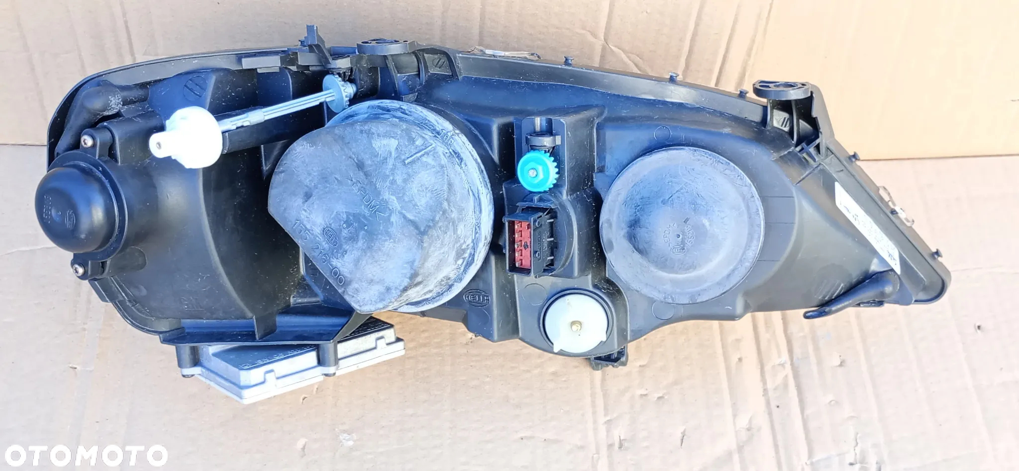 Xenon lewy Lampa Lewa Czarna Opel Astra G II Bertone 1998- KPL EUROPA - 3