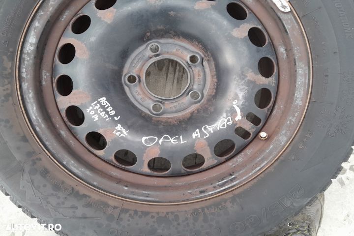 Jante aliaj cu anvelope 16 - set 215 / 60 R16 Opel Astra J [facelift] - 3