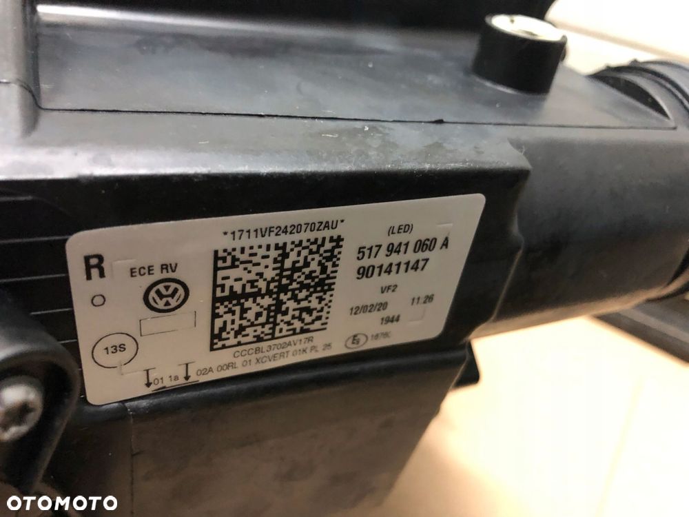 lampy full led vw golf sportsvan lift komplet 517941059a 517941060a brand - 7