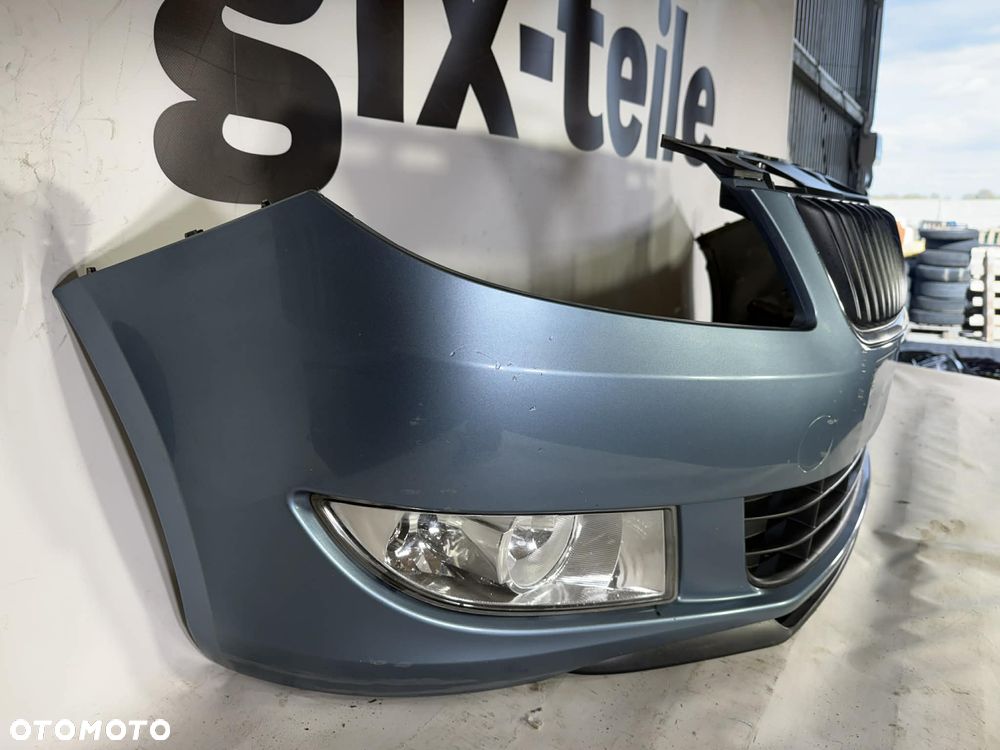 Skoda Fabia II Lift Zderzak Przód Przedni 10-14r. 9154 5J0807221D - 5
