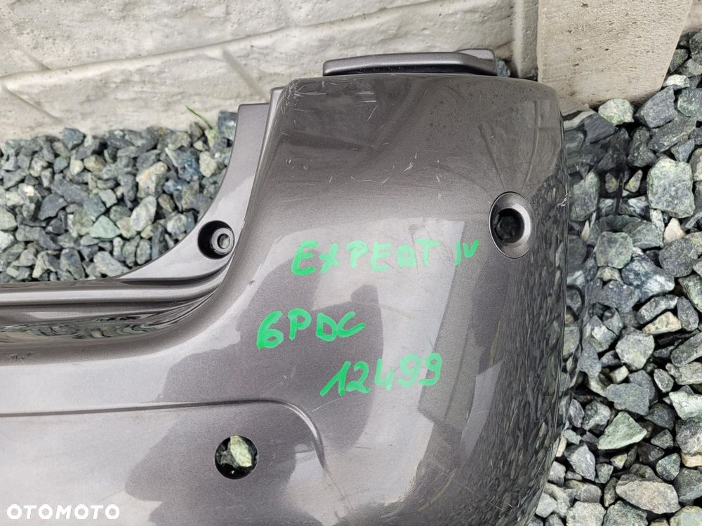 ZDERZAK TYŁ TYLNY 6 PDC PEUGEOT EXPERT IV 2016- 12499 - 7