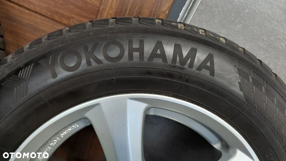ALUFELGI Z OPONAMI NISSAN 61/2JX15 H2 ET45, 195/65 R15  BIEŻNIK OPON 2 x po 6mm, 2 x po 4mm OPONY Z ROKU 2016 - 7