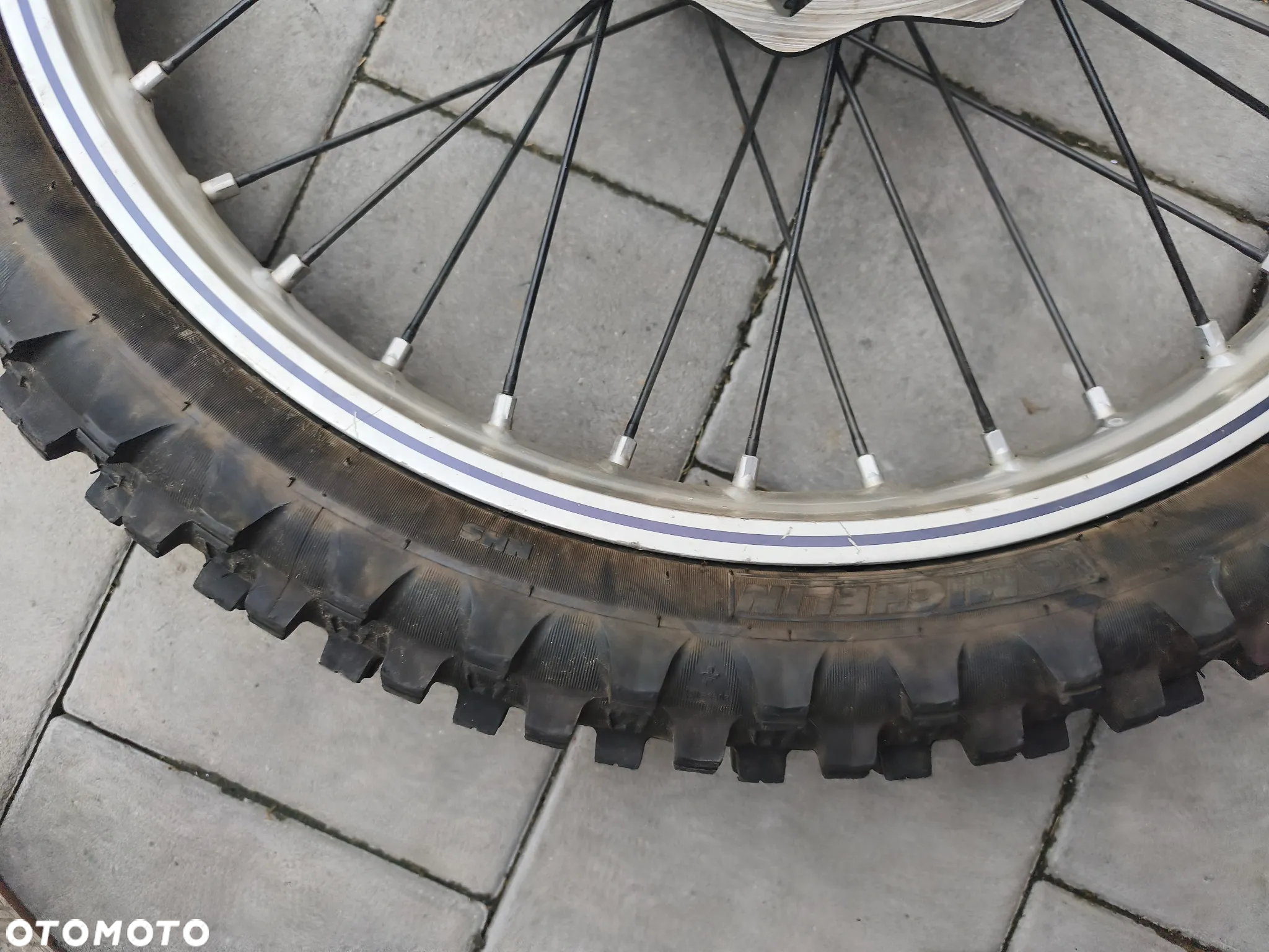 Koło przód, przednie, felga, opona, tarcza hamulcowa przód KTM, Husqvarna, GasGas, Husaberg Excel 21x1,6 - 6
