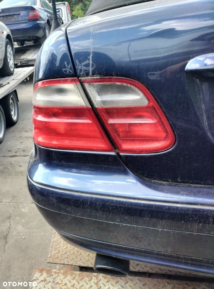 MERCEDES CLK CABRIO W208 366 LIFT M111.945 KIEROWNICA AIRBAG ZDERZAK DACH DRZWI PRZÓD MASKA BŁOTNIK LAMPA PAS PRZEDNI KLAPA SZYBA LUSTERKO LAMPA SILNIK SKRZYNIA CAŁY NA CZĘŚCI - 8