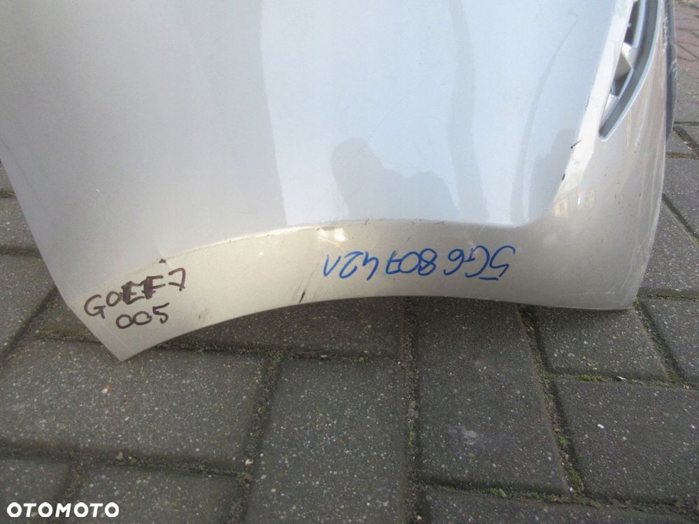 vw golf 7 hb zderzak tył 5g6807421 pdc - 4