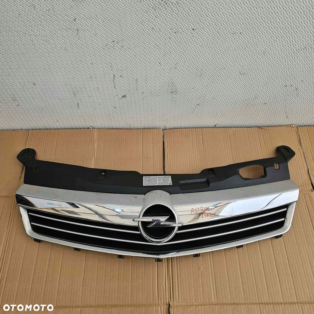 opel astra 3 h lift atrapa grill chrom zderzaka przód - 1