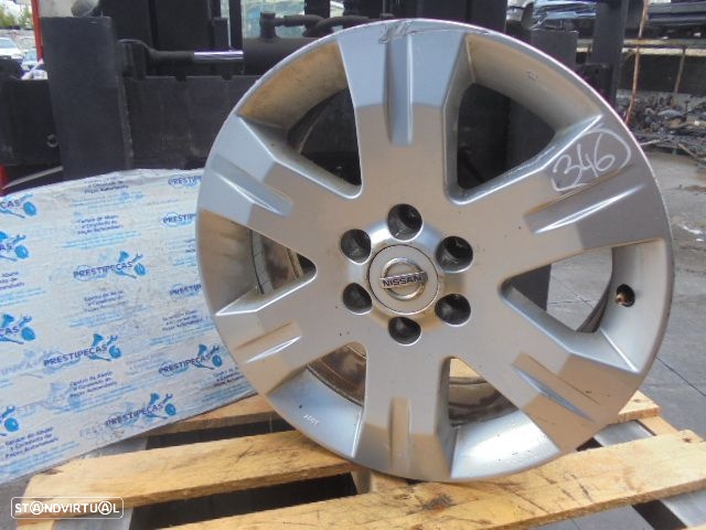 Jante Solta Jant346 NISSAN PATHFINDER 2 FASE 1 2005 2.5DCI  4X4 174CV 5P CINZA ESCURO OFF SET 30 7Jx17 6X114.3 66.0MM - 3