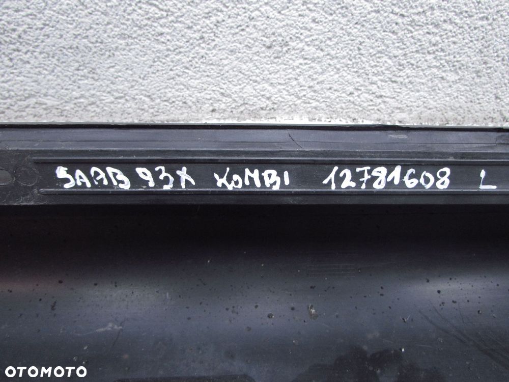 SAAB 9-3X 93X KOMBI LIFT 07-11 PROG LISTWA PROGOWA LEWA 12781608 - 10