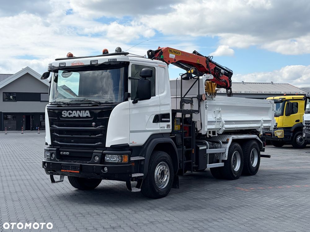 Scania P410 / 6x4 / EURO 6 / HDS / WYSUW x3 / ROTATOR / CHYWTAK / STEROWANIE RADIOWE / WYWROTKA / HYDROBURTA / AUTOMAT / KAMERA COFANIA / NAWIGACJA / NISKI PRZEBIEG / 2017 / SERWISOWANY / SPROWADZONY - 2