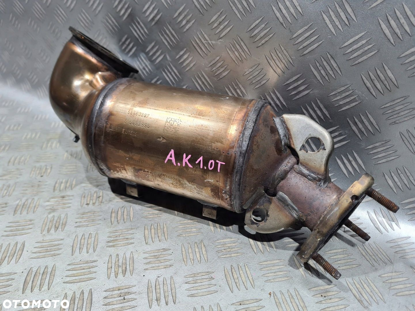 KATALIZATOR OPEL ASTRA K CORSA E ADAM 1.0 TURBO - 2