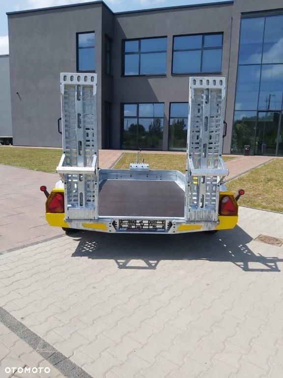 TA-NO Przyczepa TA-NO koparkowa DMC 2700kg najazdy mocna spawana - 9
