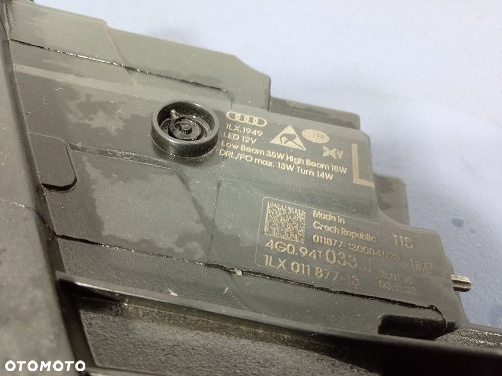 AUDI A6 C7 4G LIFT 14- REFLEKTOR LEWY FULL LED 4G0941033J - 7