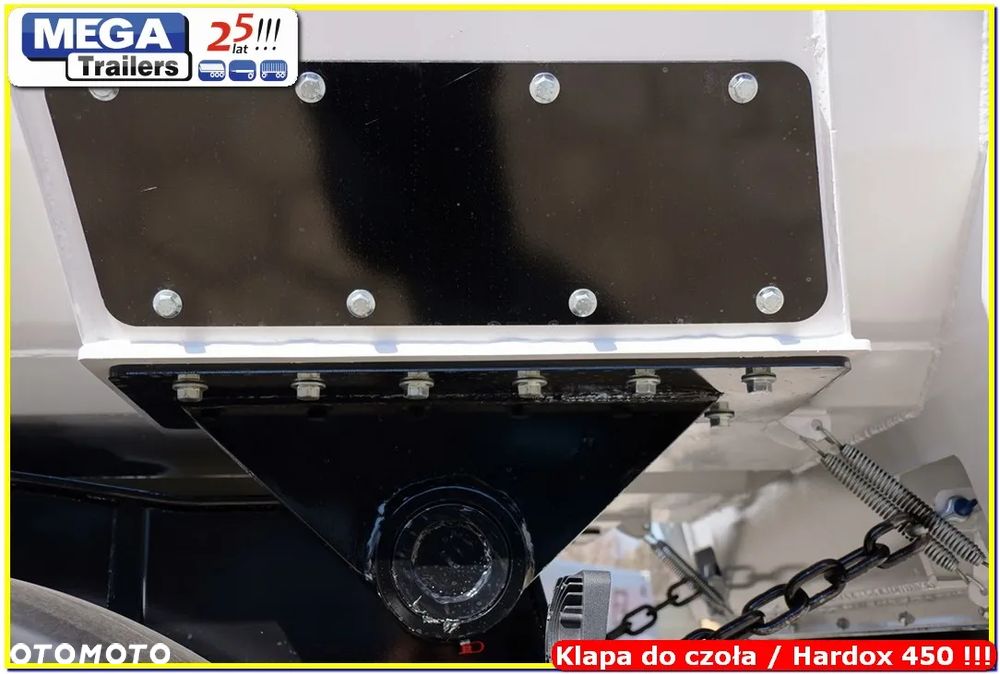 Mega 35 m³ Half-pipe do gruzu HARDOX / 500 Super Strong !!! - 33