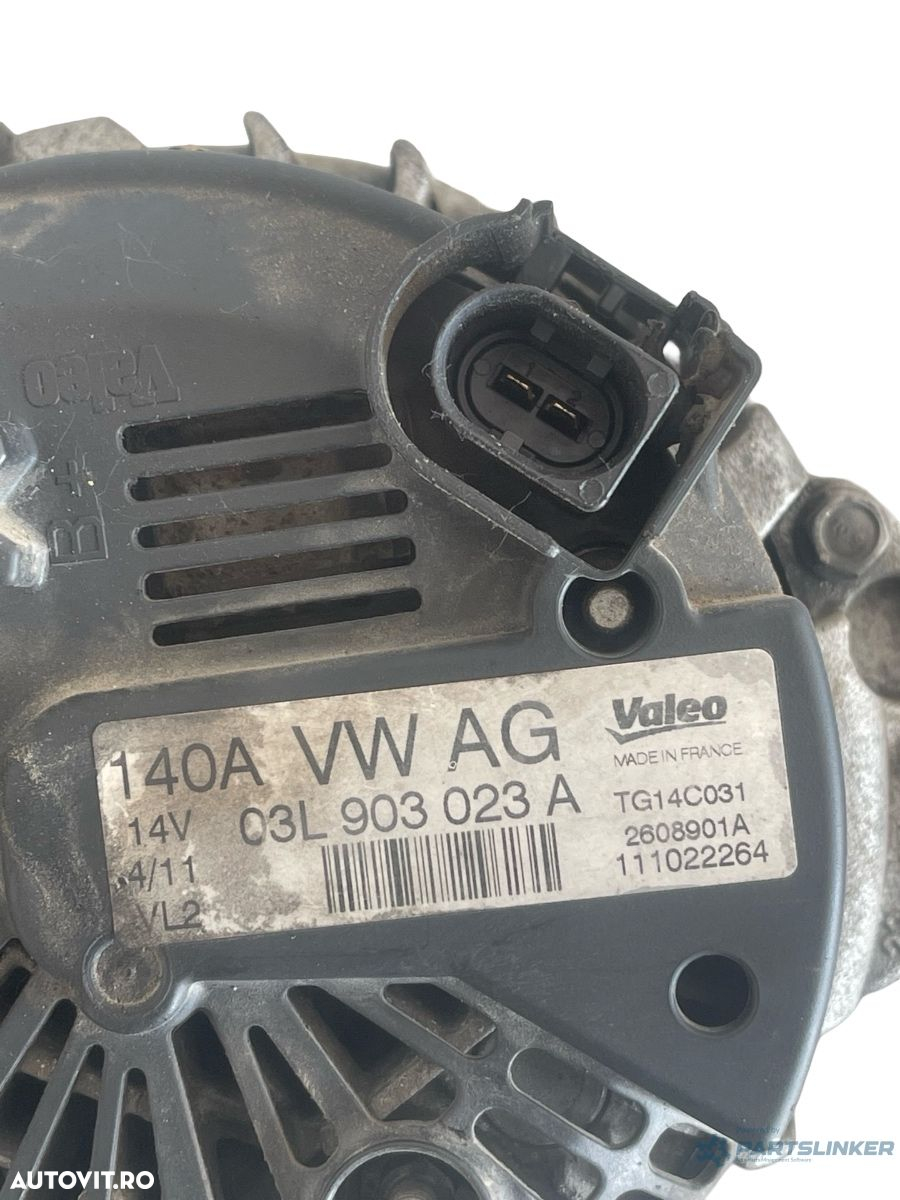 Alternator SKODA FABIA II 542 2006 - 2014 1.6 TDI CAYA 03L903023A - 2