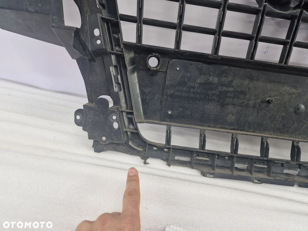 AUDI Q5 8R0 08- S-LINE ATRAPA / GRILL PRZEDNI PRZÓD NA PDC , NR 8R0853651B/C , 8R0853651D/E , NR AUKCJI GR80 - 29