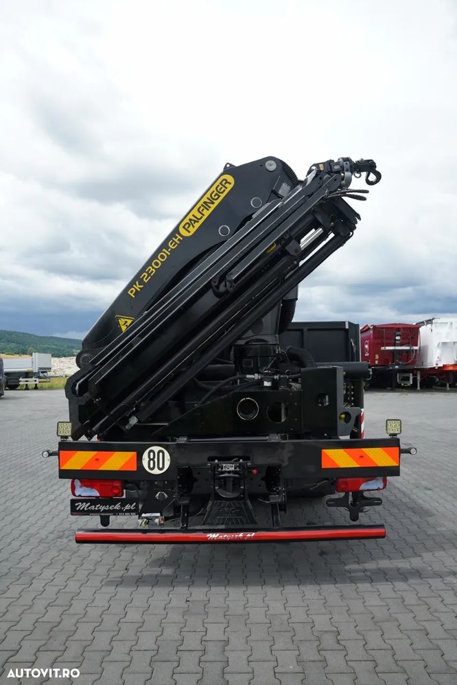 MAN TGS 18.460 / 4X2 / DROPSIDE / PALFINGER PK 230001 / MAX. LOAD CAPACITY: 5,950 KG / NAVI / ROTATOR / PARKING AIR CONDITIONING / MANUAL / EURO 6 - 22
