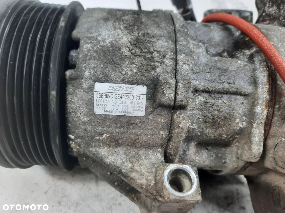 TOYOTA YARIS III AURIS 1.33 KOMPRESOR SPRĘŻARKA KLIMATYZACJI 447260-3312 - 7
