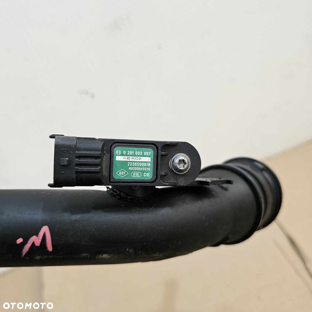 renault megane iii scenic rura przewód wąż intercoolera - 7