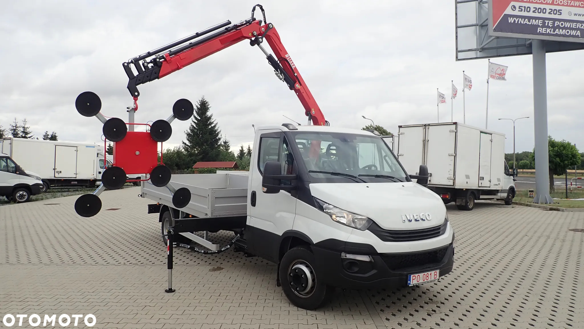 Iveco 35s16 HDS żuraw do okien, szkła, płyt - 17