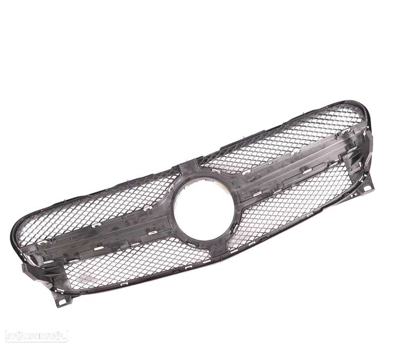 GRELHA MERCEDES CLASSE GLA X156 14-16 LOOK AMG CROMADO PRETO - 2