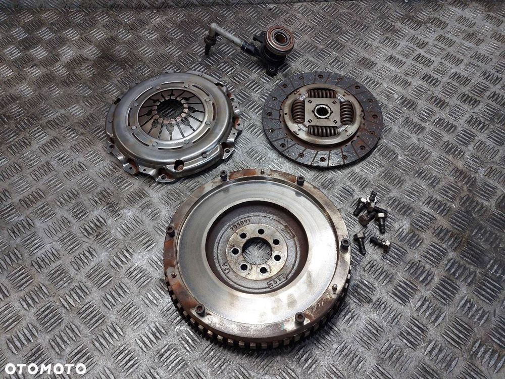 SPRZĘGŁO TARCZA + DOCISK ŁOŻYSKO KOŁO ZAMACHOWE MEGANE II 1.9 DCI C0702465 - 1