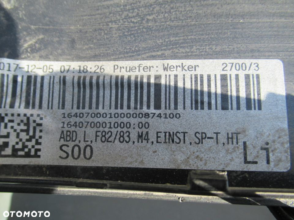 LISTWA PROGOWA PRÓG NAKŁADKA LEWY BMW 4 M4 M-POWER F82 F83 2014- - 16