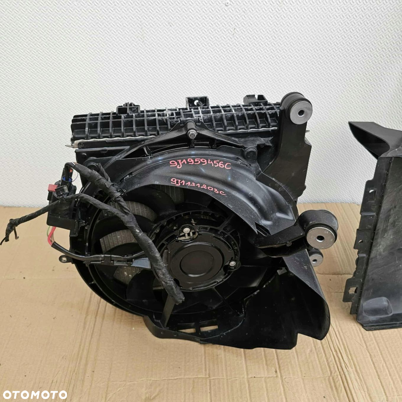 PORSCHE TAYCAN 9J1 AUDI GT E-TRON KOMPLET CHŁODNIC WODY WENTYLATOR LEWY - 5