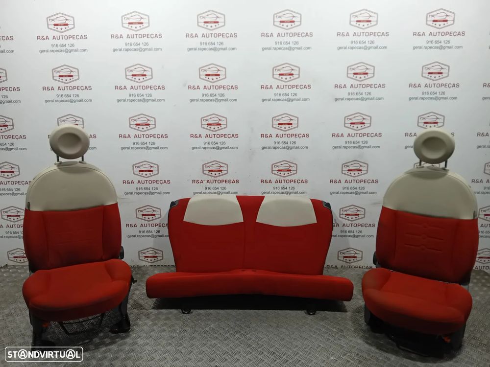Conjunto de Bancos Fiat 500 Original - 1