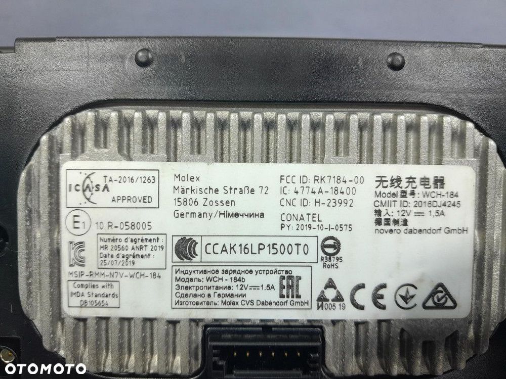 BMW 7 G11 G12 LCI ŁADOWARKA INDUKCYJNA 5A1DC85 - 6