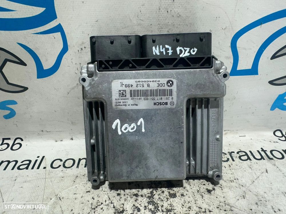 .Centralina Motor Original Bosch BMW N47D20C 8512499 0281017551 2007 - 2015 - 2