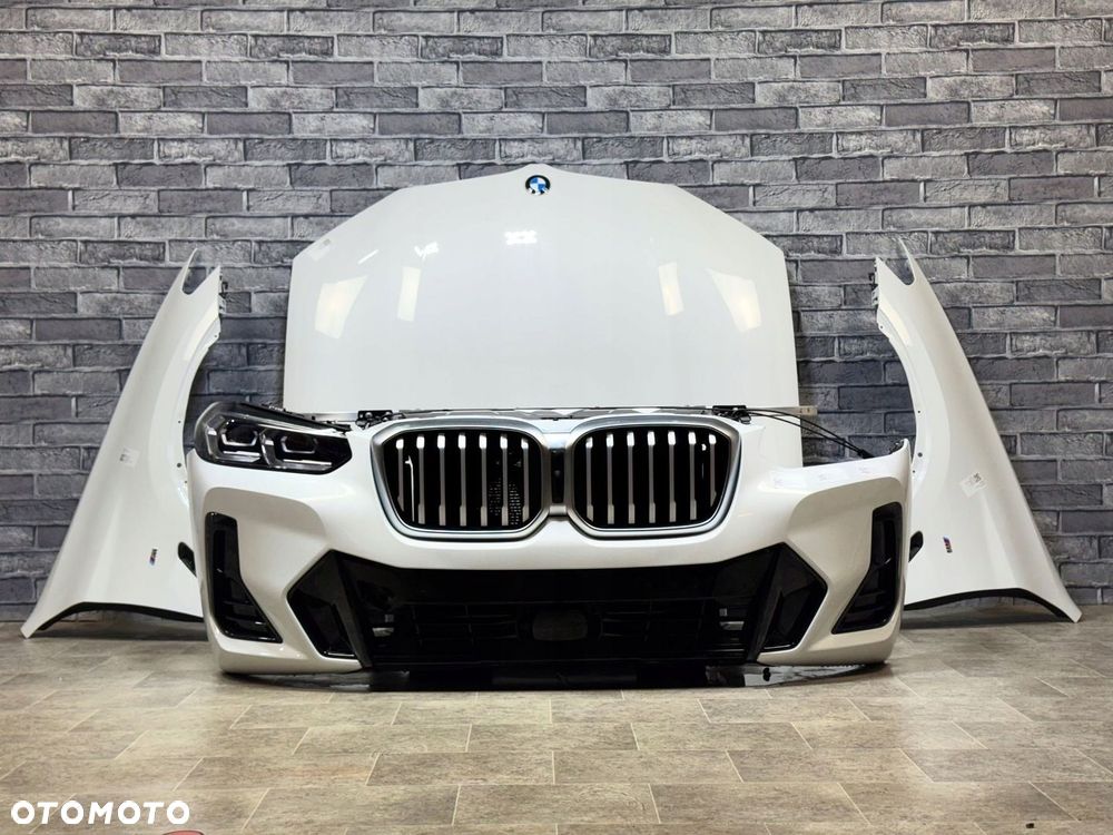 PRZÓD BMW X3 G01 X4 LCI MASKA ZDERZAK BŁOTNIK LED PAS PRZEDNI M-PAKIET A300 - 1
