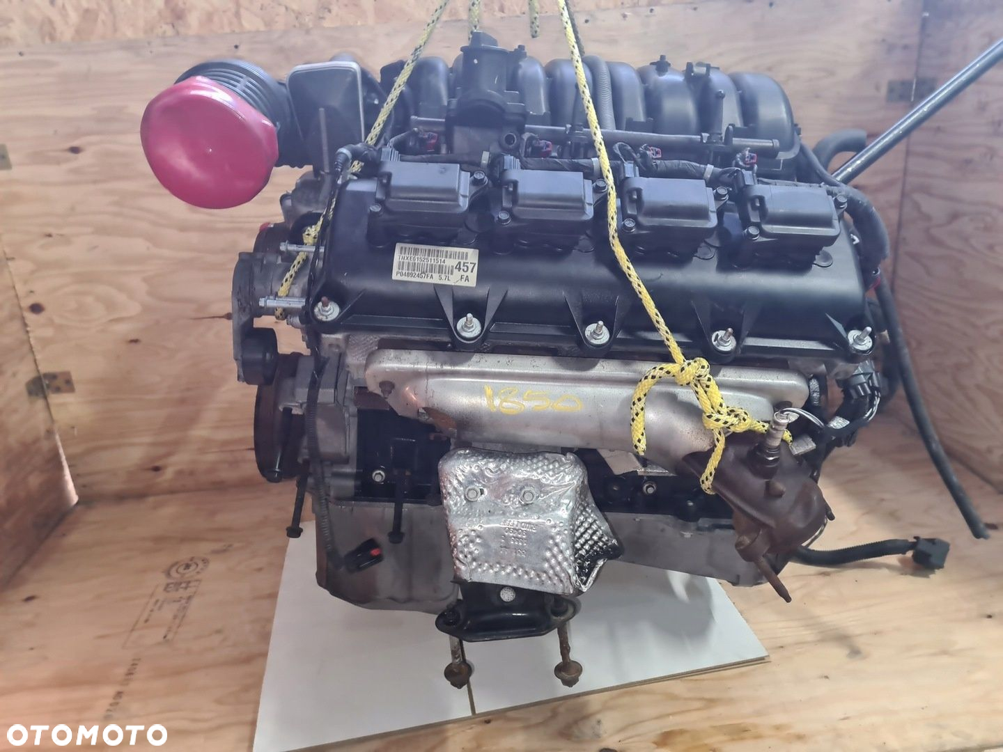 SILNIK CHRYSLER 300C 5.7 HEMI DURANGO ASPEN RAM KOMPLETNY TNX - 6
