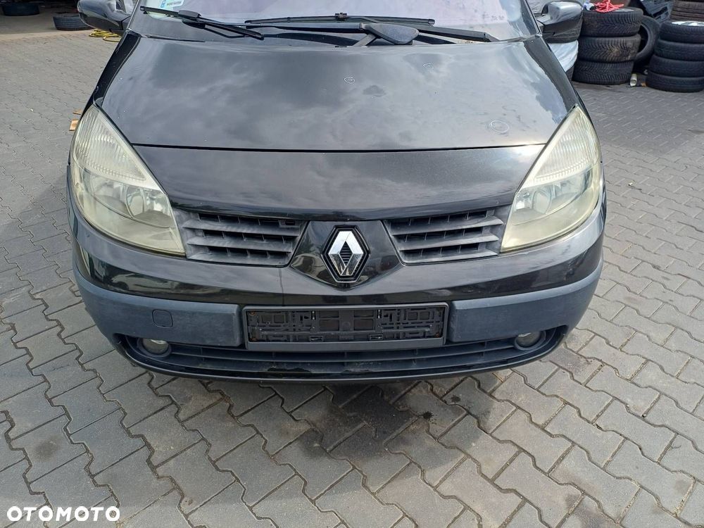 KOMPLETNY PRZÓD RENAULT GRAND SCENIC II NV676 MASKA ZDERZAK BŁOTNIKI LAMPY - 1