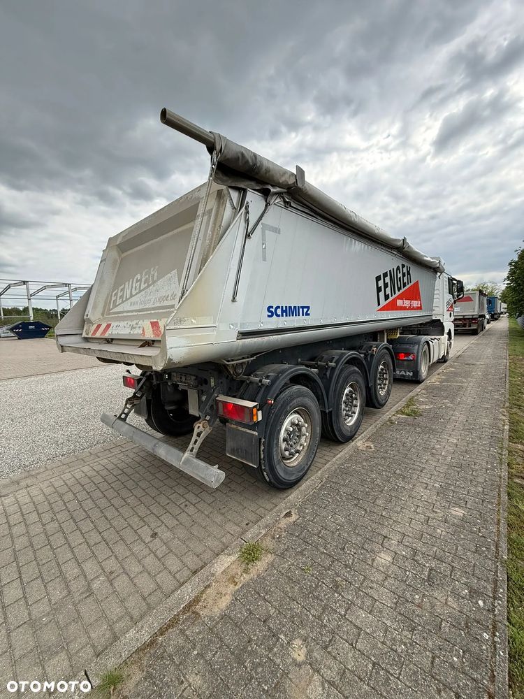 Schmitz Cargobull Waga: 5163kg SKI 24 SL 7.2 / z Niemiec / Podnoszona oś / Aluminiowa wywrotka / - 12