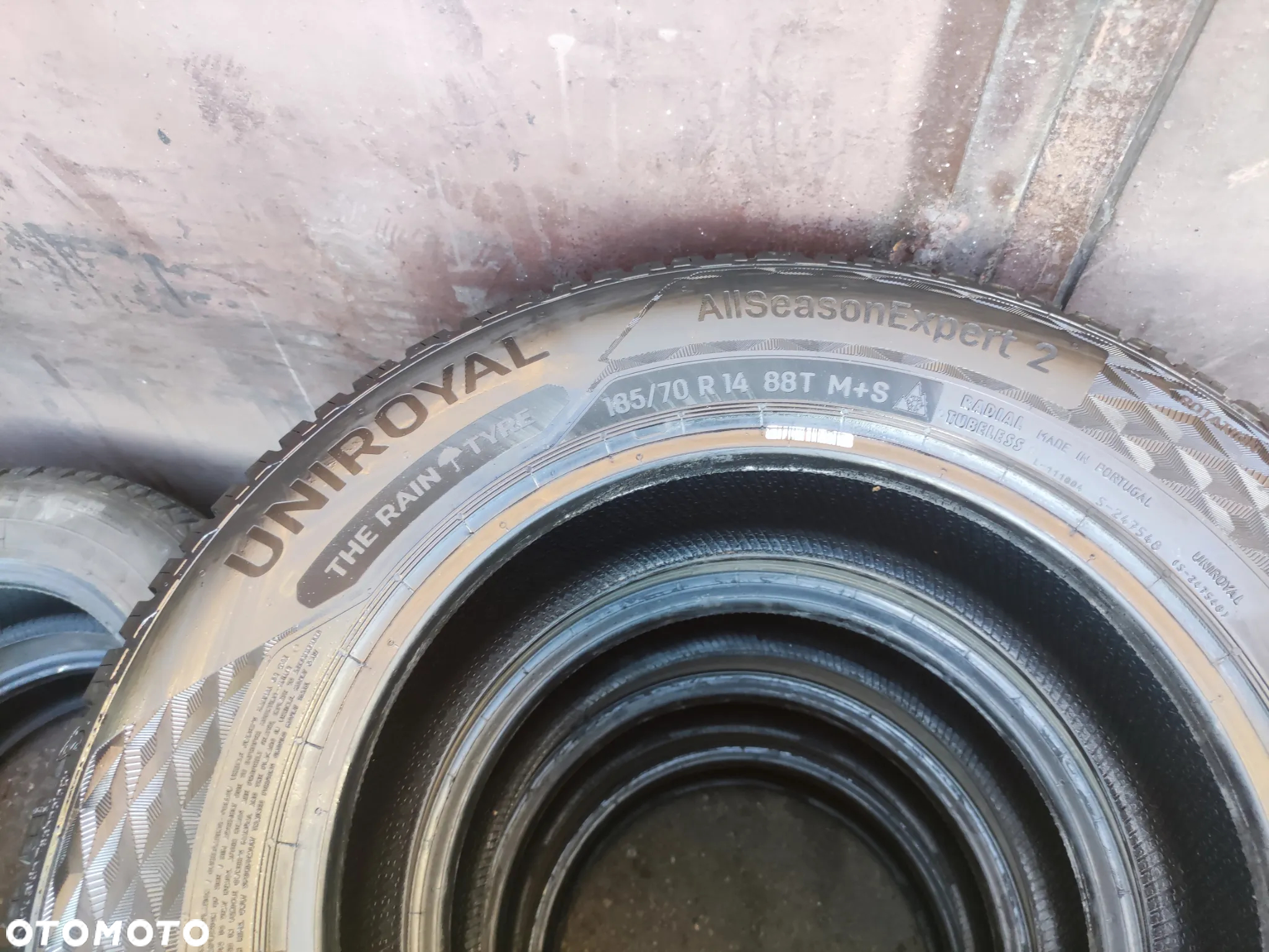 185/70R14 88T Opony Całoroczne Wielosezonowe Uniroyal Allseasonexpert 2  5,5mm Legnica ALU-RAD 185/70 - 7