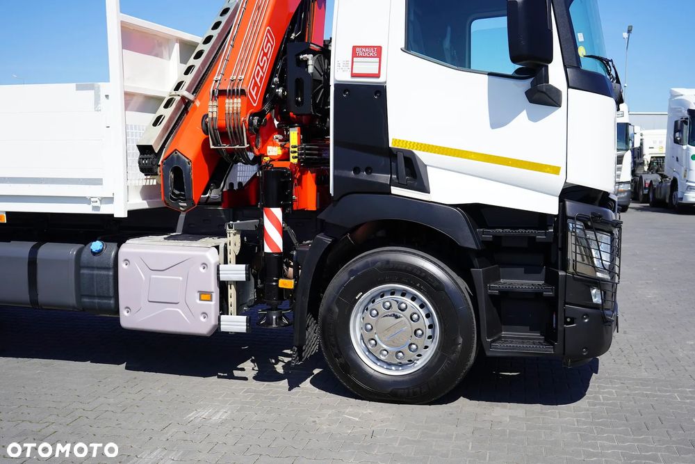 Renault C 430 / 6 X 2 / E 6 / SKRZYNIOWY + HDS / FASSI F 195 / ROTATOR / PILOT / DŁ. 8,05 M - 33