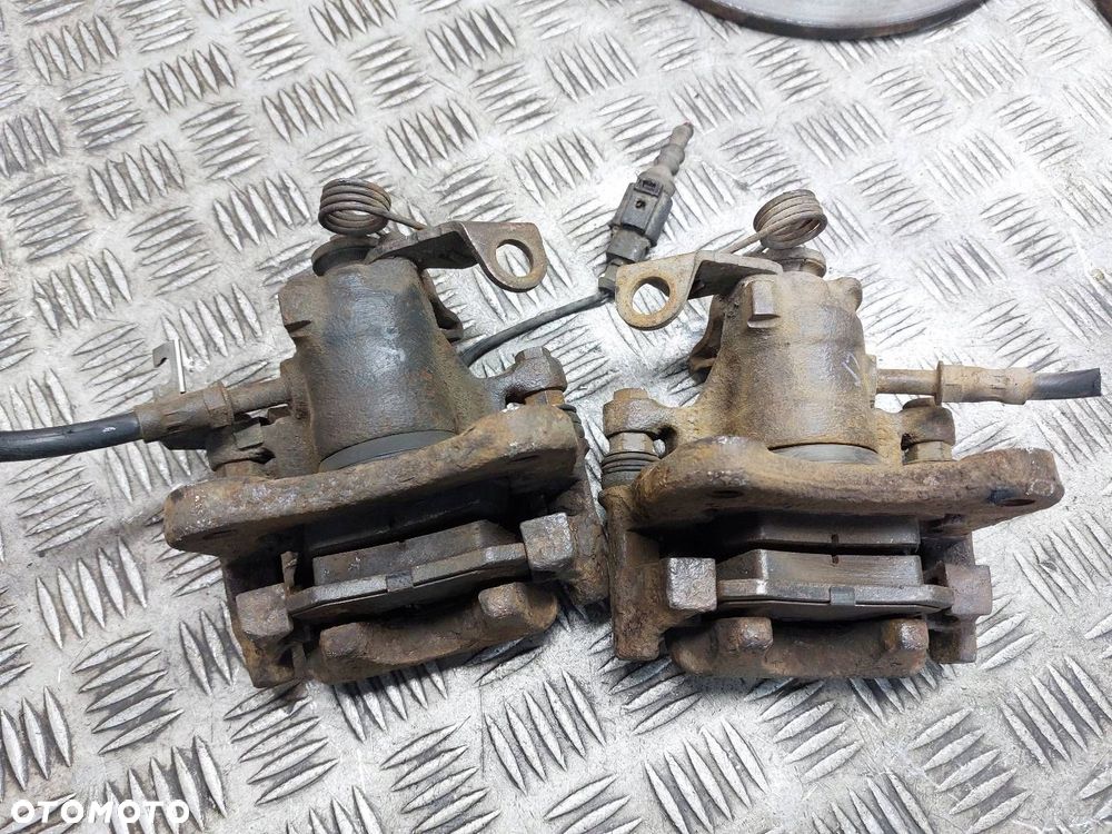 TARCZE HAMULCOWE TYŁ + KLOCKI + ZACISKI SHARAN MK1 GALAXY ALHAMBRA - 5