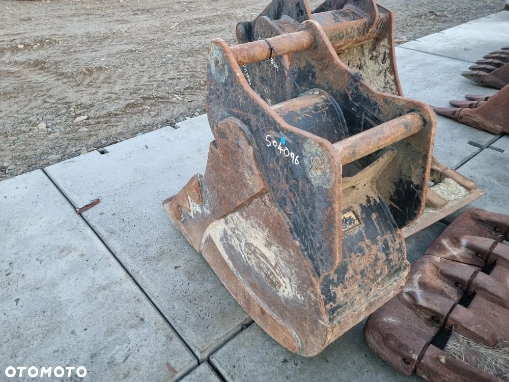 Łyżka do koparki 45cm S60 złącze do kopania koparka 40cm 50cm Volvo Hitachi CAT JCB rototilt - 2