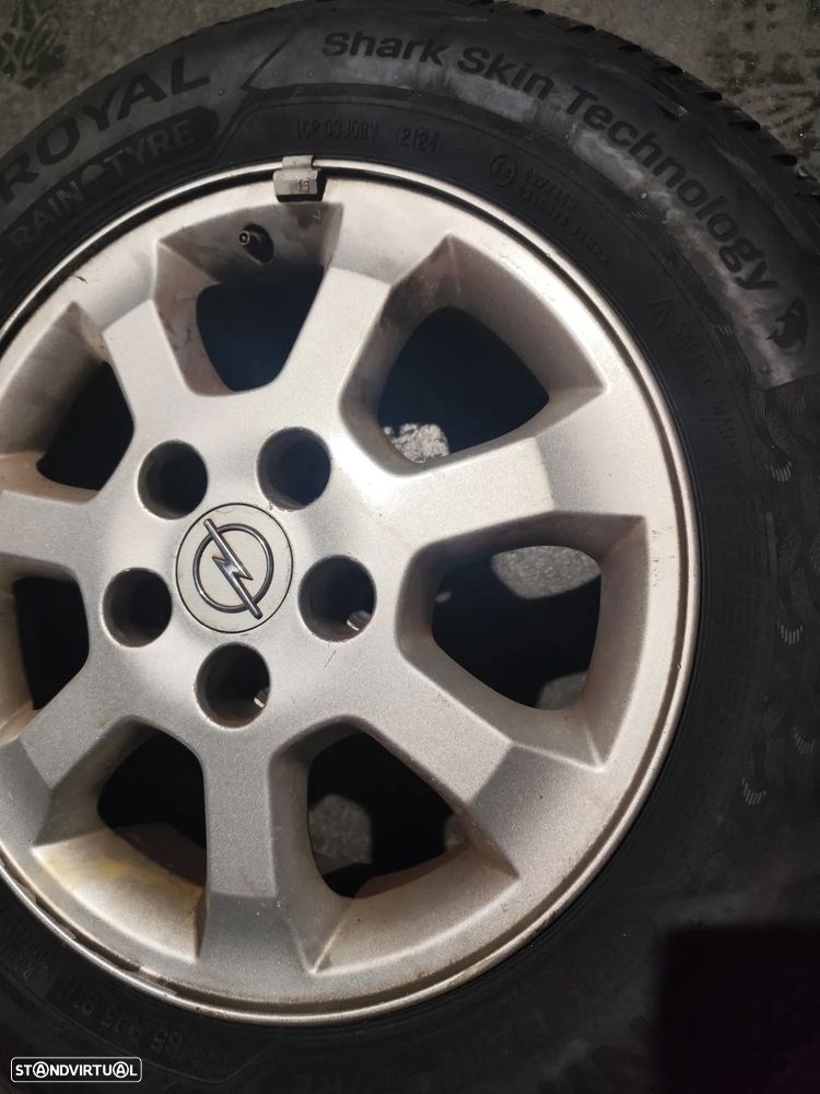 OPEL ZAFIRA A CONJUNTO JANTES 15 POLEGADAS - 3