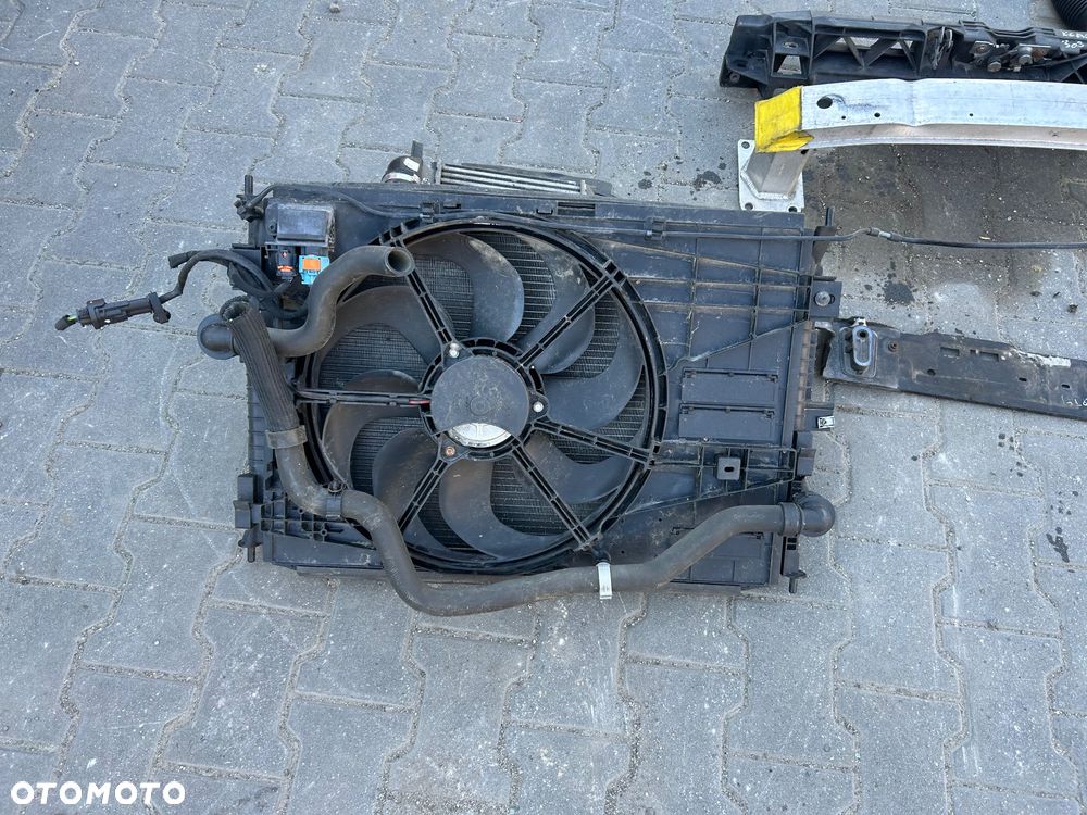Peugeot 308 T9  komplet chłodnic 1.2 thp belka pod zderzak belka górna pas intercooler belka pod chłodnice - 9