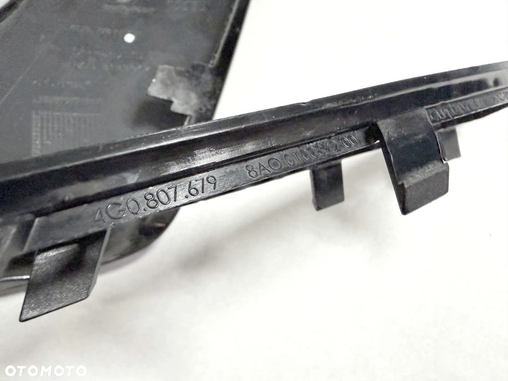 Listwa Wlot Kratki PRAWA LEWA Audi RS6 4G Lift - spojler, BLACK - 11