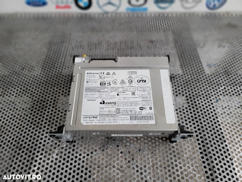 Modul Unitate Navigatie Radio Media Bmw G F Mini F54 F55 F56 F57 F60 G11 G12 G30 Etc. Cod 6899038 - 2