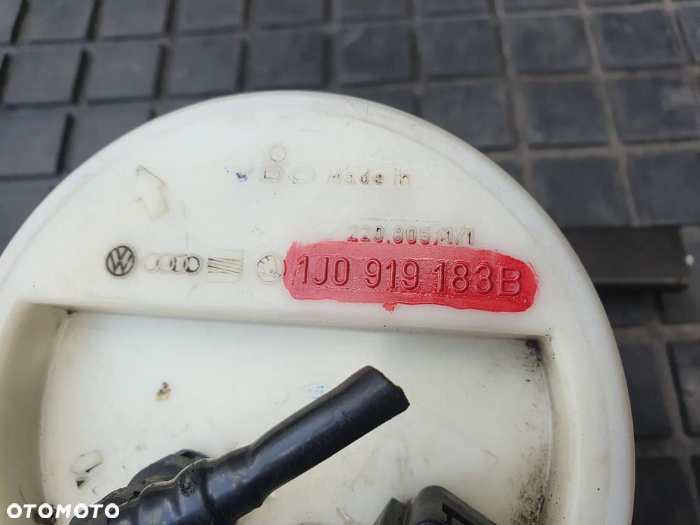 VW AUDI SEAT SKODA 1.9TDI POMPA PALIWA PŁYWAK GOLF IV BORA A3 8L OCTAVIA I 1J0919183B VDO ORYGINAŁ - 5