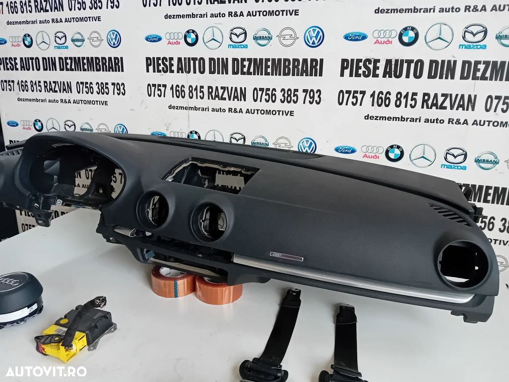 Plansa Bord Kit Airbag Complet Centuri Modul Audi A3 8V Facelift 2016 2020 - 8