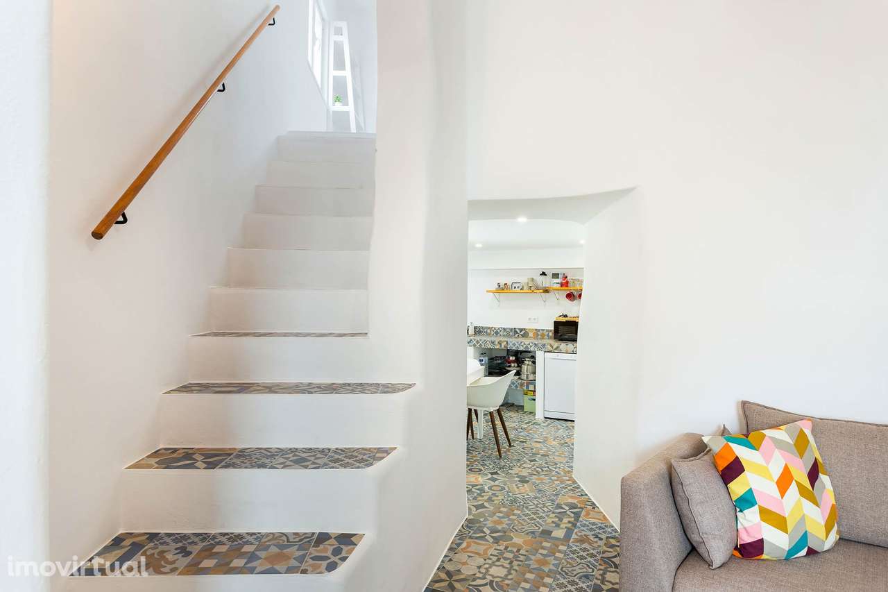 Elegante Moradia V2 com Terraço na Cobertura com Vista Mar - Grande imagem: 3/30