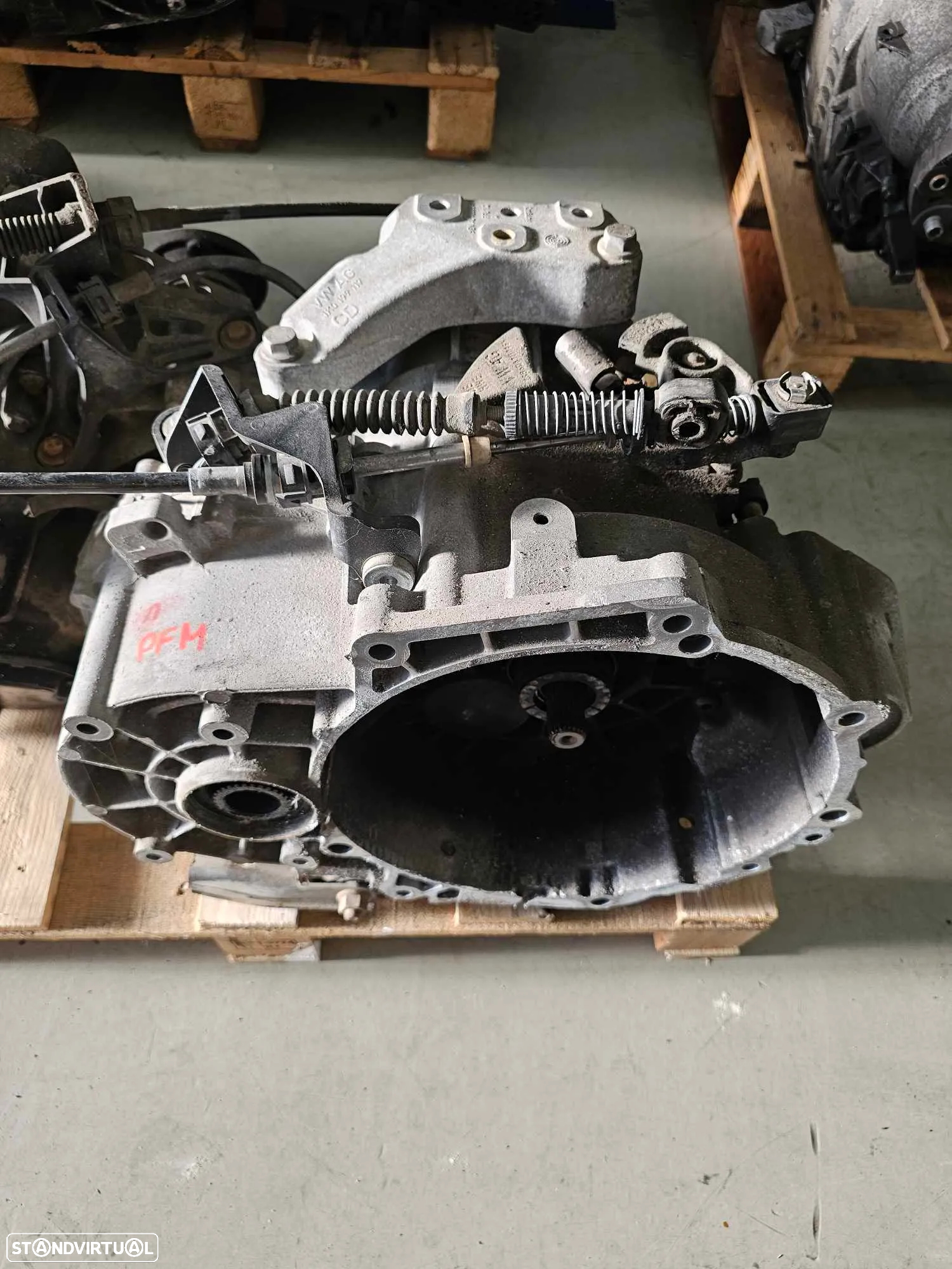 Caixa de 6 velocidades Skoda 2.0 TDI de 150cv 2013, ref: PFM - 3