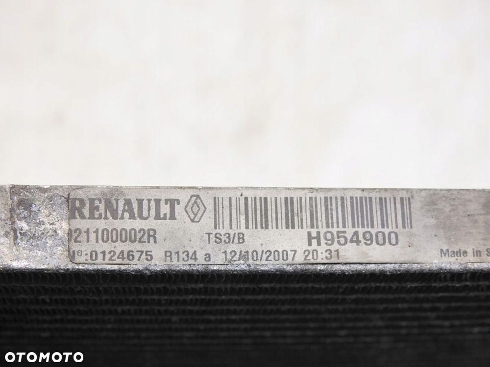 CHŁODNICA KLIMATYZACJI RENAULT LAGUNA III 2.0 DCI 921100002R H954900 - 5