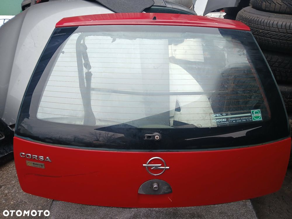 Opel Corsa C klapa bagażnika - 1