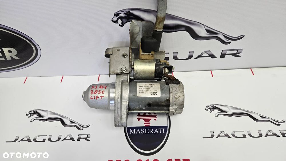 Jaguar XJ 351 LIFT 2015-2019 3.0 SC 340 KM RWD 306PS rozrusznik GX73-11001-EC Denso - 2